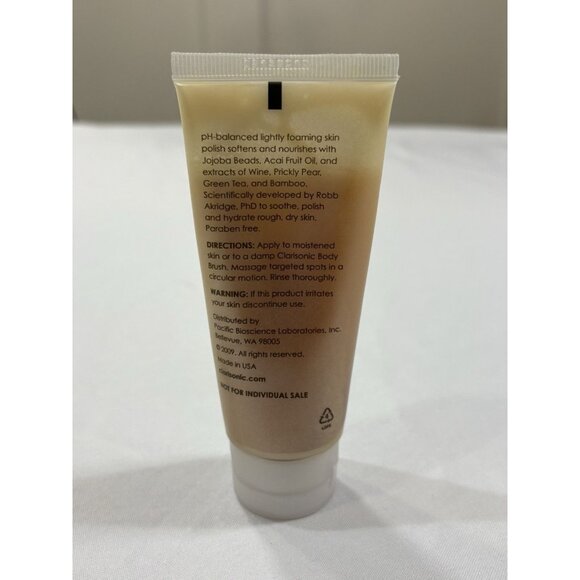 Clarisonic Refining Skin Polish Invigorating Body Scrub 2 oz Sealed - Picture 2 of 3